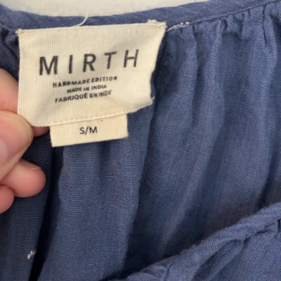 Mirth Caftans Goa dress in royal blue - Picture 4 of 5